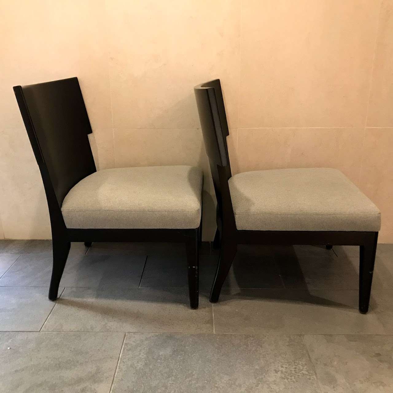 Contemporary Side Chair Pair