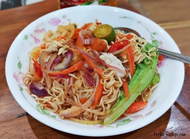 Resepi Kerabu Maggi Sedap