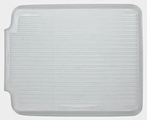  Better Houseware 1480.9 Large Dish Drainer Board, Frosted