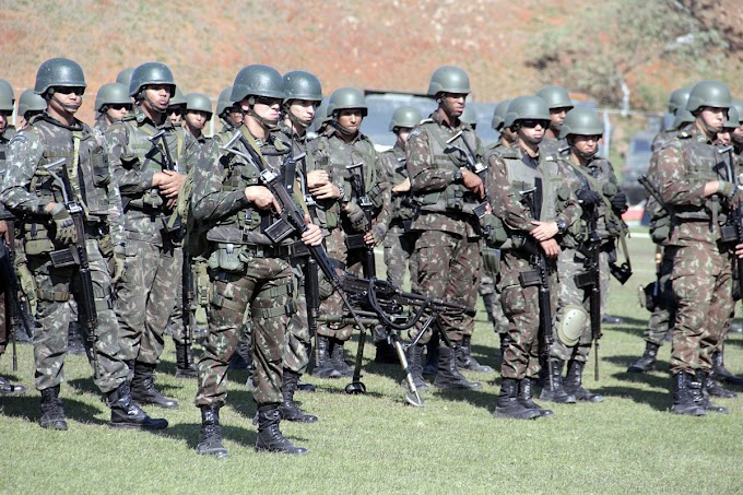 URGENTE:Exército faz patrulha em Suzano