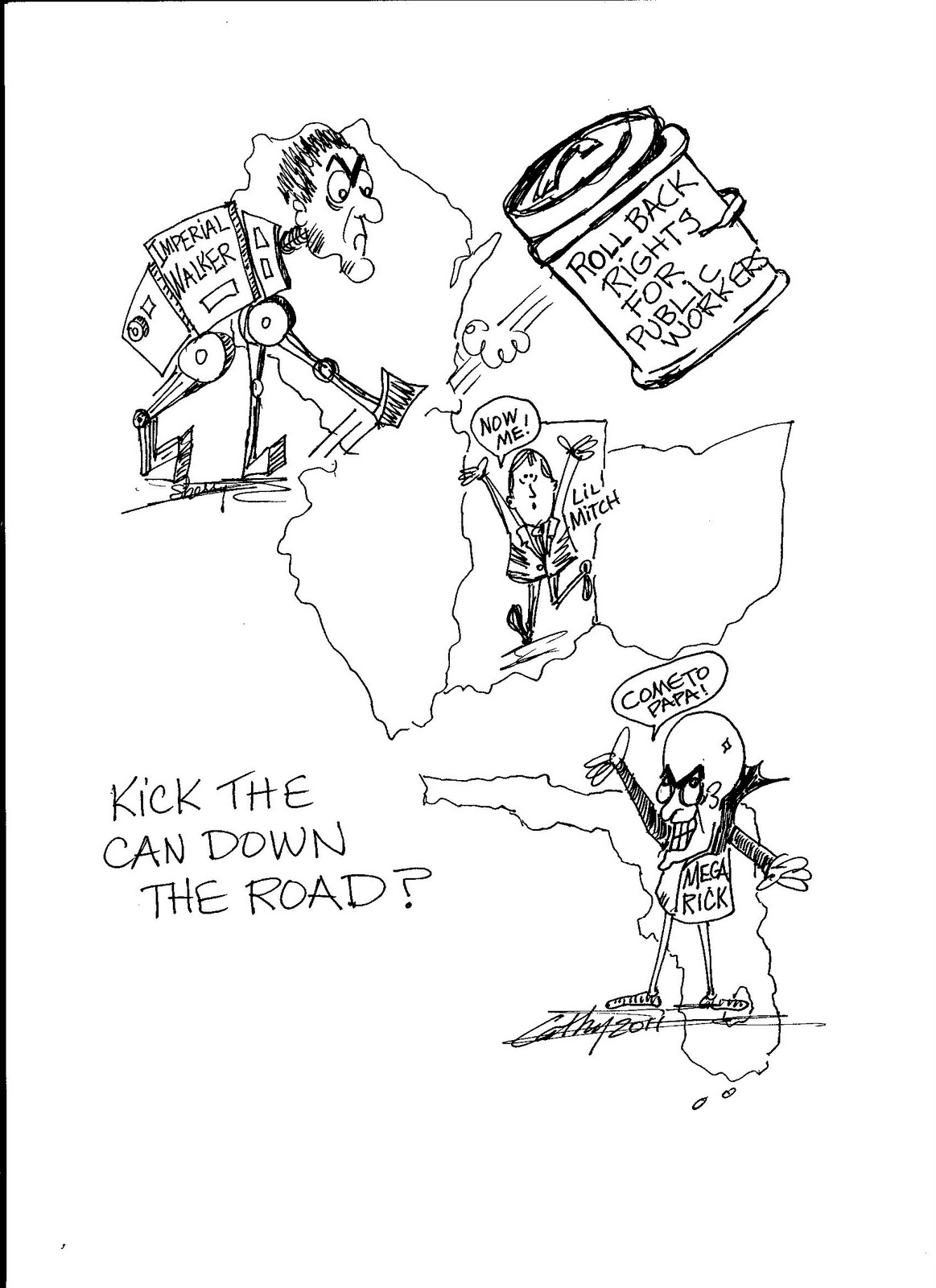 DoinMyToons Kick the Can Down the Road