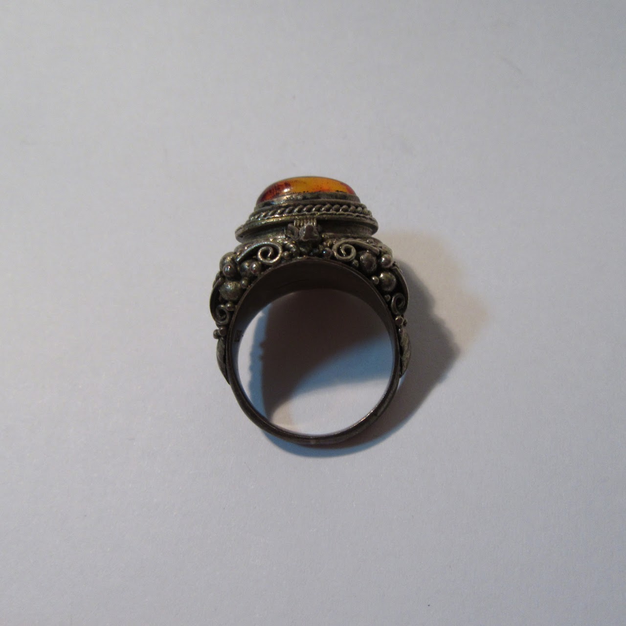 Sterling Silver Poison Ring