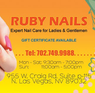 Ruby Nails logo