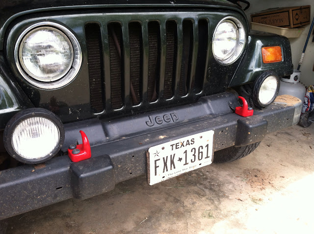 It's all about the Red Tow Hooks | Jeep Wrangler Forum