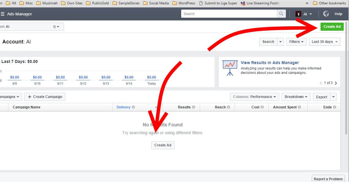 Facebook Ads Manager