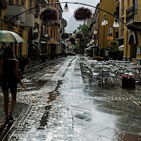 Una leggera pioggerella romantica di 