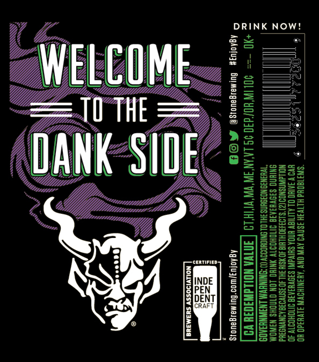 Stone Enjoy By 04.20.19 - Welcome To The Dank Side