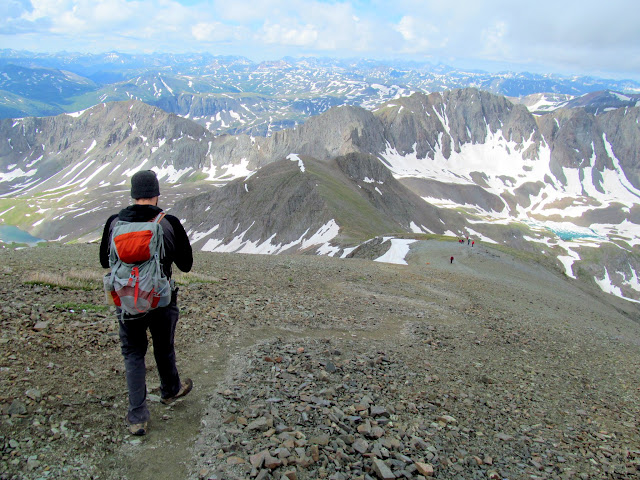 Beginning the descent