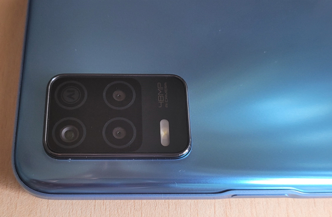 Il sistema di telecamere su realme 8 5G