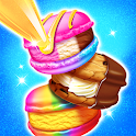 Icon Rainbow Ice Cream Sandwiches