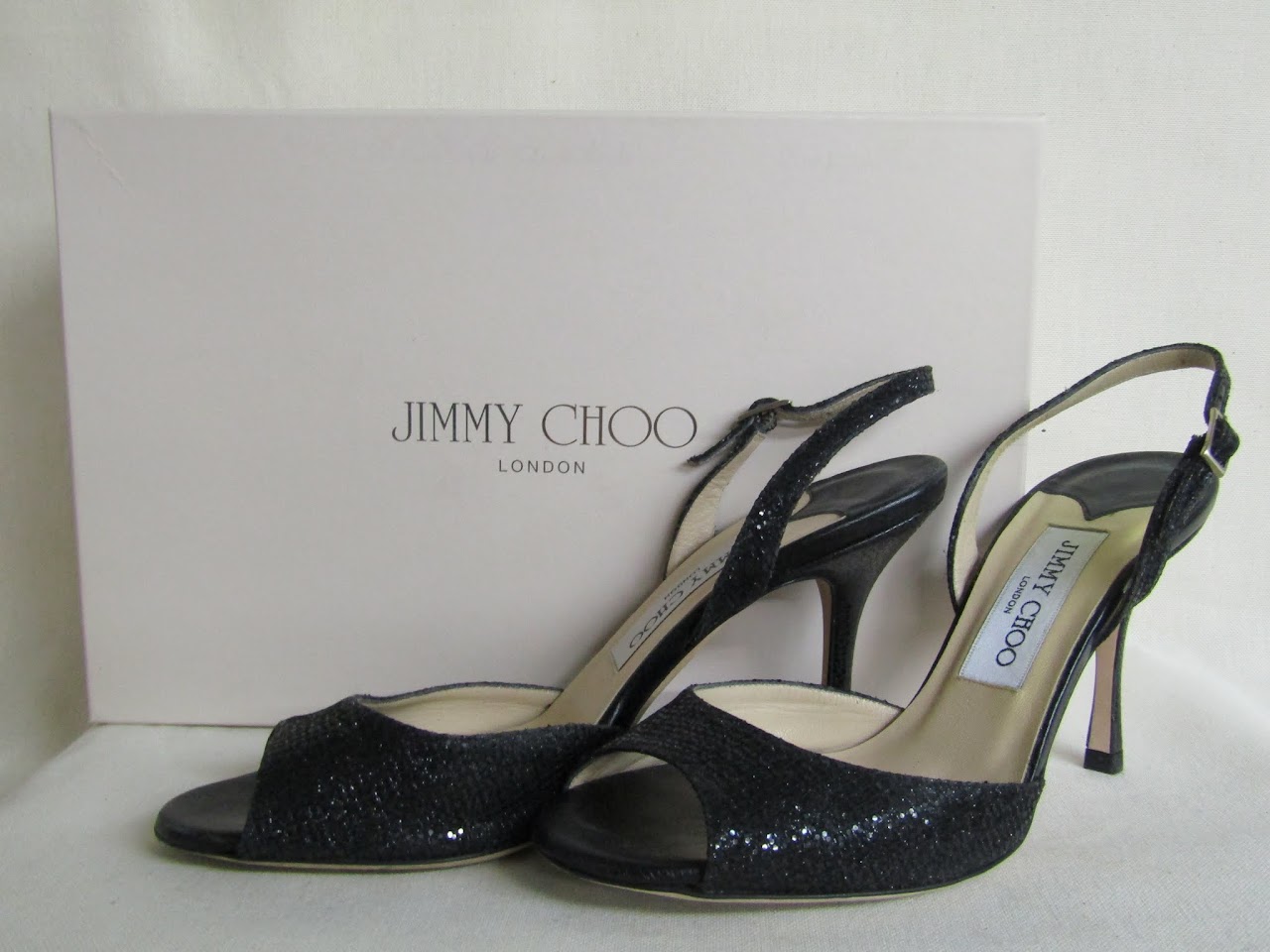 Jimmy Choo Sparkle Slingbacks