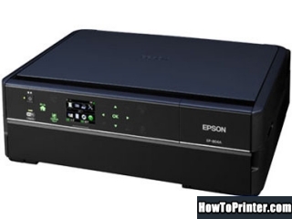 Reset Epson EP-804F printer by Epson Waste Ink Pad Counters resetter