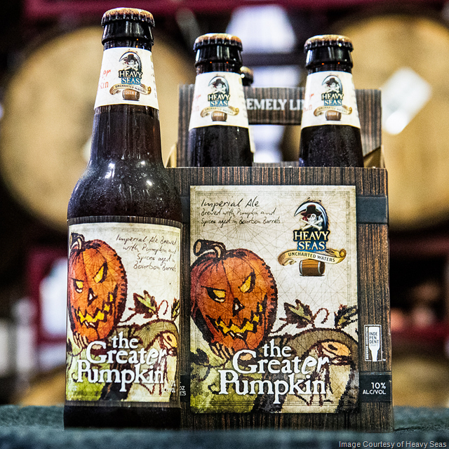 Heavy Seas Great'er Pumpkin Returns to 2018 "Uncharted Waters" Series