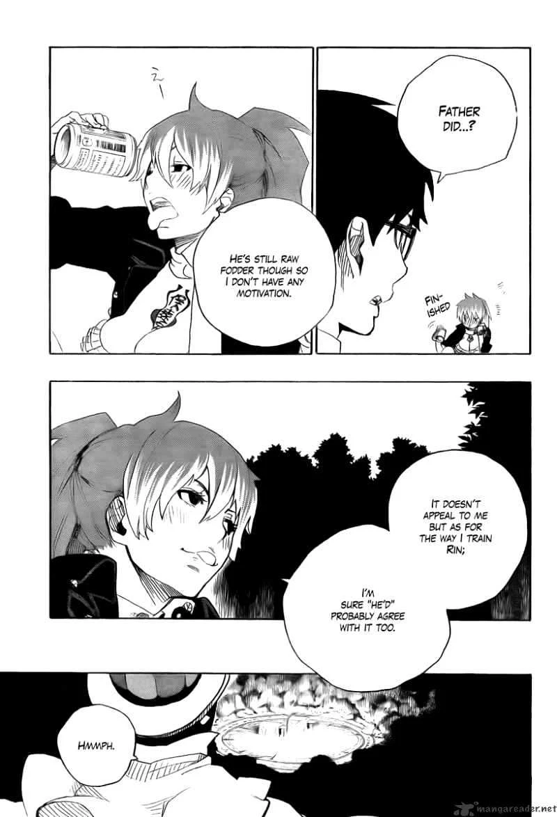 Blue Exorcist Page 12