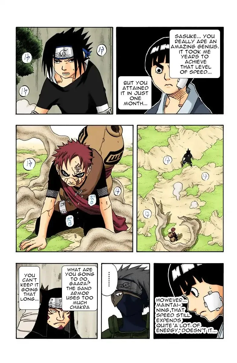 Chapter 112 Sasuke's Taijutsu!! Page 6