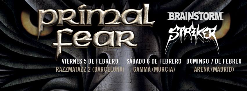 Gira Española Primal Fear