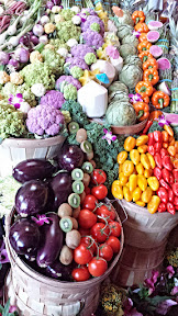 Gorgeous display by Portland Taste local sponsor Charlie's Produce