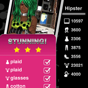 Style Me Girl Level 26 - Hipster - Jenny - Stunning! Three Stars