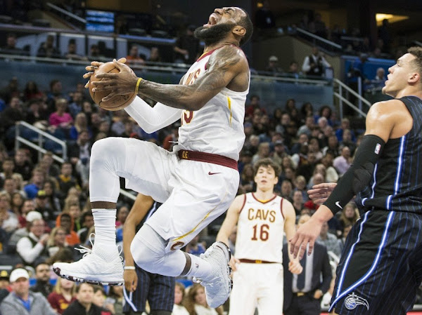 King James Rocks Camo Sole LeBron 15s in Win Over Orlando