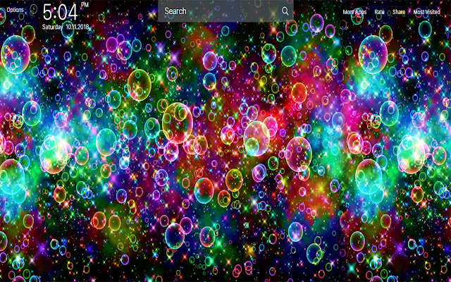 Bubbles wallpapers New Tab