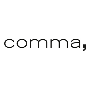 comma store Breda logo