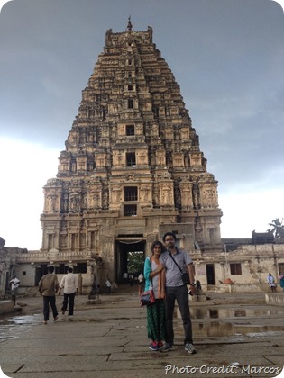 Us @ Virupaksha temple