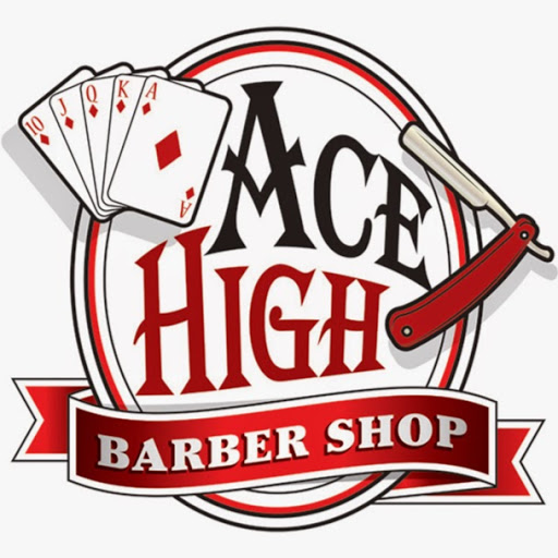 Ace High Barber Shop logo