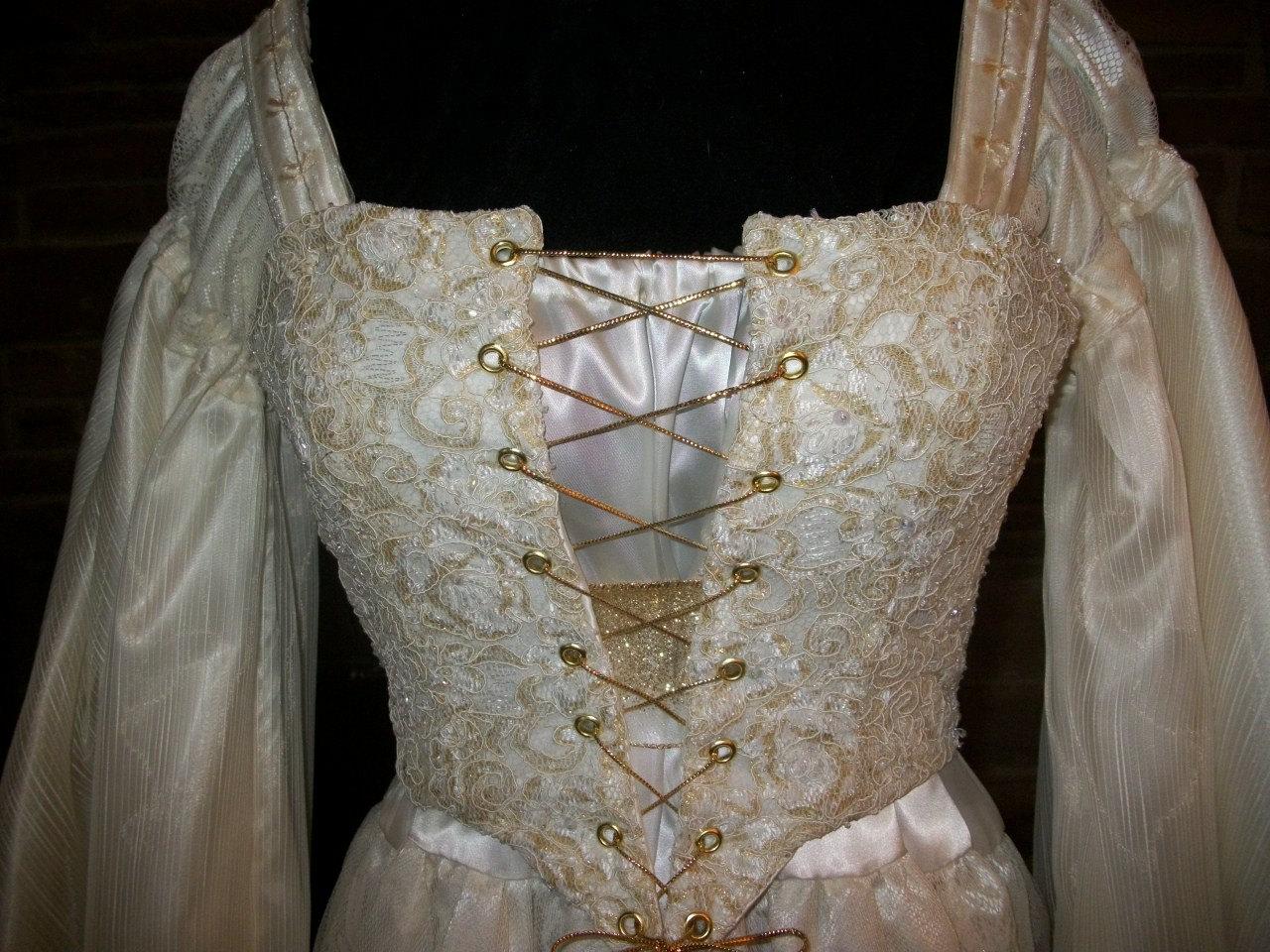 corset wedding dress gown