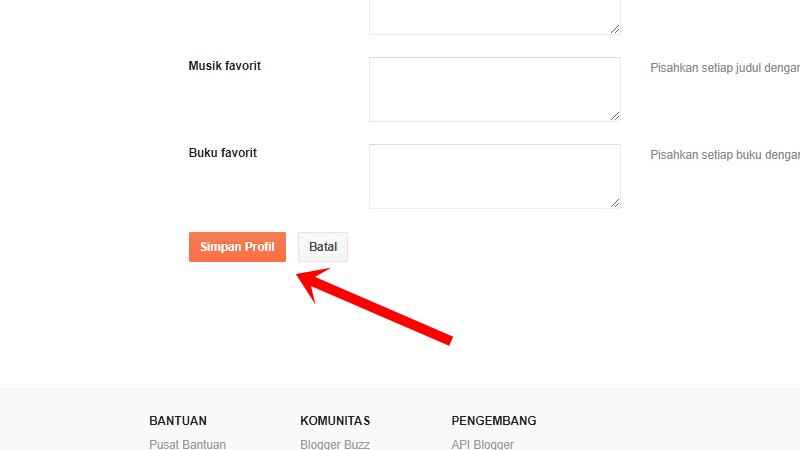 Cara mengubah Alamat Email Penerima Contact Form di Blogger