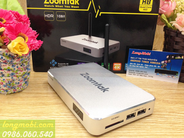 Android tv box zoomtak t8h