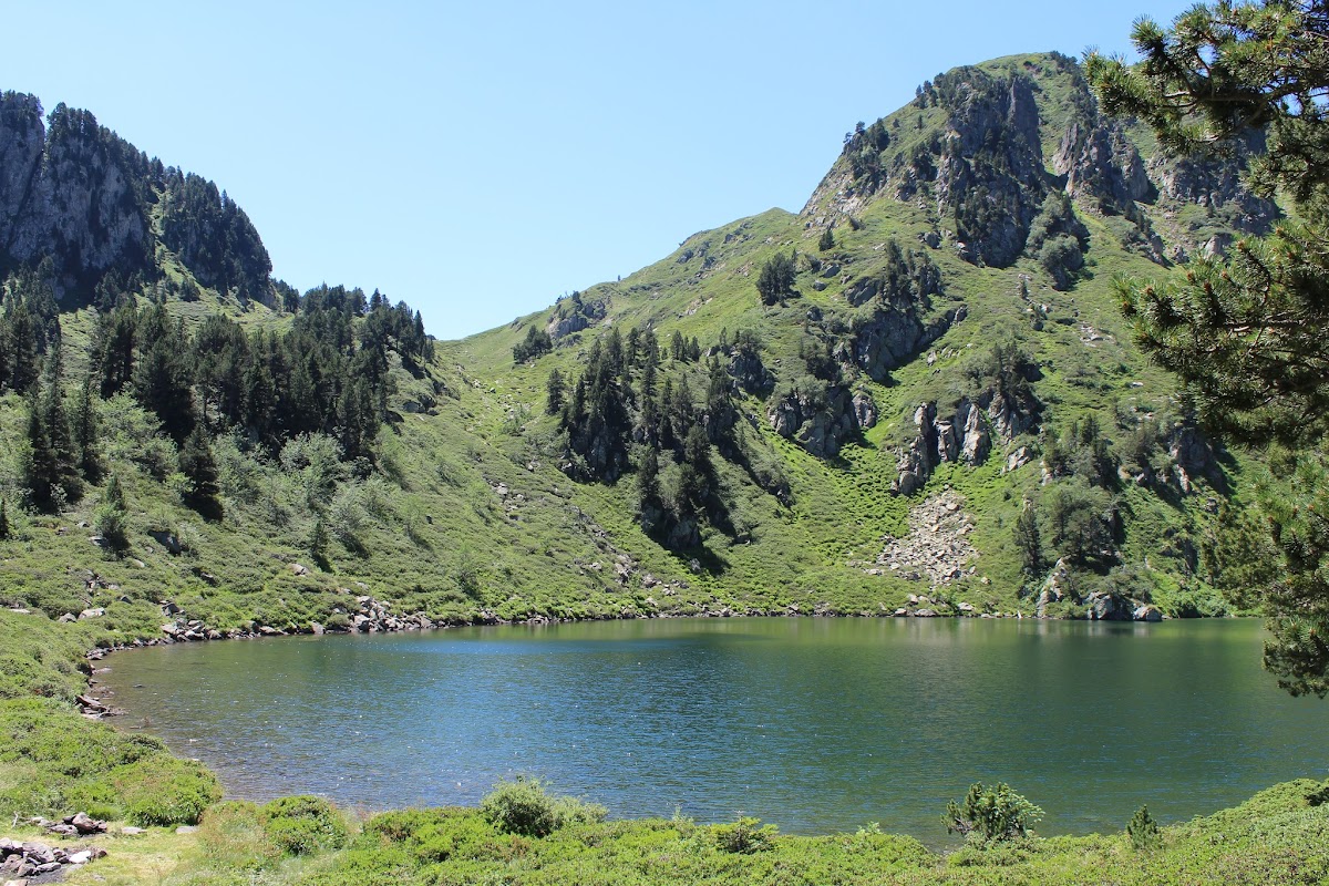 Le pic de Tarbesou, le lac Bleu et le lac Noir IMG_3620