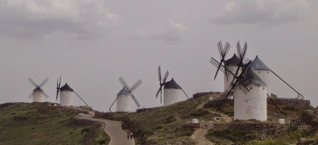 Molinos de viento en La Mancha