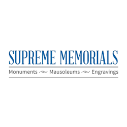Supreme Memorials logo
