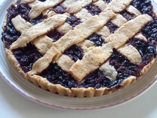 Tartă cu afine ( The Best Blueberry Pie)