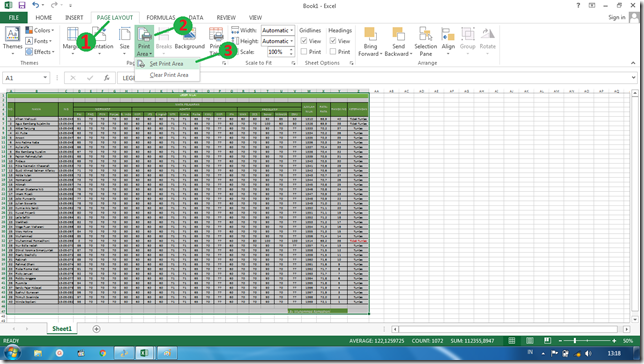 Cara Mengatasi Table yang terpotong saat Memprint Lewat Microsoft Excel Yang Terbukti Berhasil