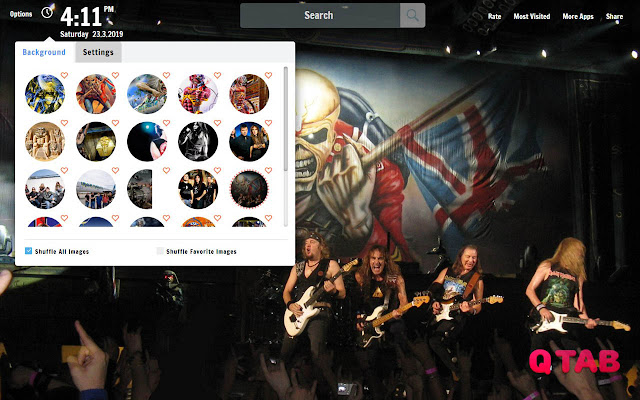 Iron Maiden New Tab Wallpapers