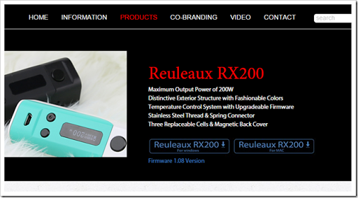 Wismecupdate thumb%25255B2%25255D.png - 超巨大な200W戦艦Mod!?「WISMEC REULEAX RX200」と思ったらそうでもないバッテリー3本のコンパクトハイパワー機レビュー#1