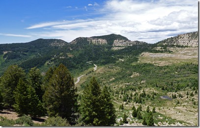 Book Cliff Mountains along Colorado Highwy 139