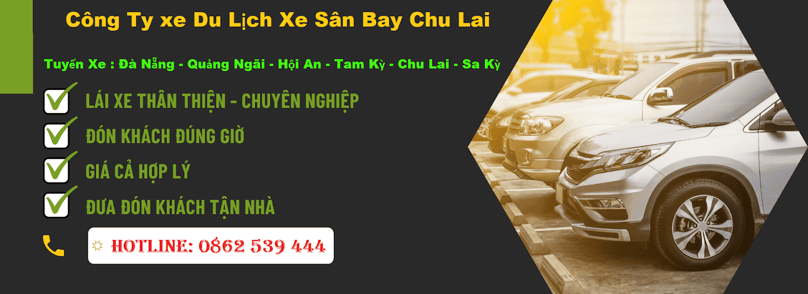 Xe Sân Bay Chu Lai – Chuyên Cho Thuê Xe Du Lịch Từ 4 – 45 Chỗ Uy Tín Hàng Đầu Tại Sân Bay Chu Lai