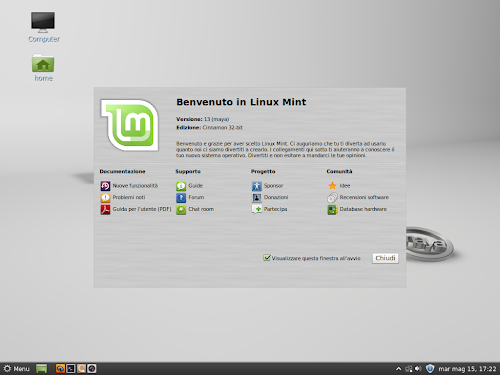 Linux Mint 13 Maya - Cinnamon