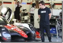 Fernando Alonso con la Toyota nel WEC