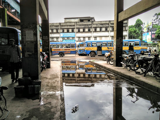 Barasat Bus Stand, Jessore Rd, Champadali More, Champadali, Barasat, Kolkata, West Bengal 700124, India, Bus_Interchange, state WB