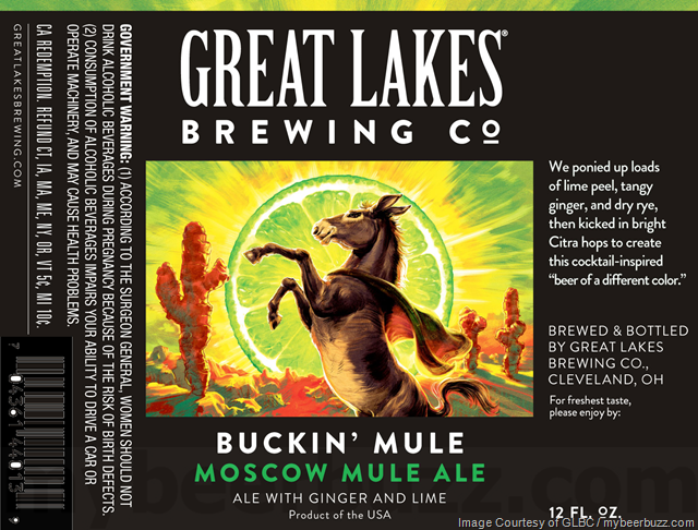 Great lakes Buckin’ Mule 12oz Bottles