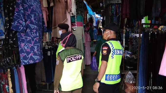 Giat Pos PAM lebaran terminal Karangpandan OPS Ketupat Candi 2020 POLRES Karanganyar