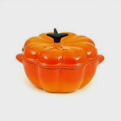  Le Creuset Enameled Cast Iron 2 1/4-Qt. Pumpkin Casserole