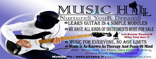 Music Hall, Beside Heera Hotel, Dimna Road, Mango, Jamshedpur, Jharkhand 831012, India, Musical_Instrument_Shop, state JH