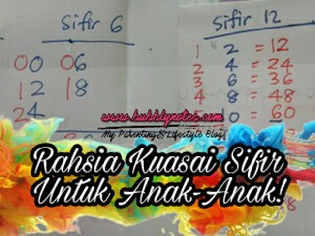 RAHSIA KUASAI SIFIR UNTUK ANAK-ANAK 8