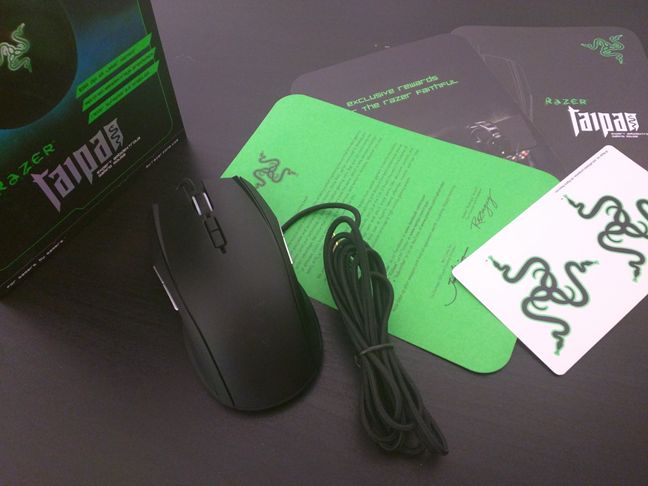 Razer Taipan, 게임, 마우스, 양손잡이