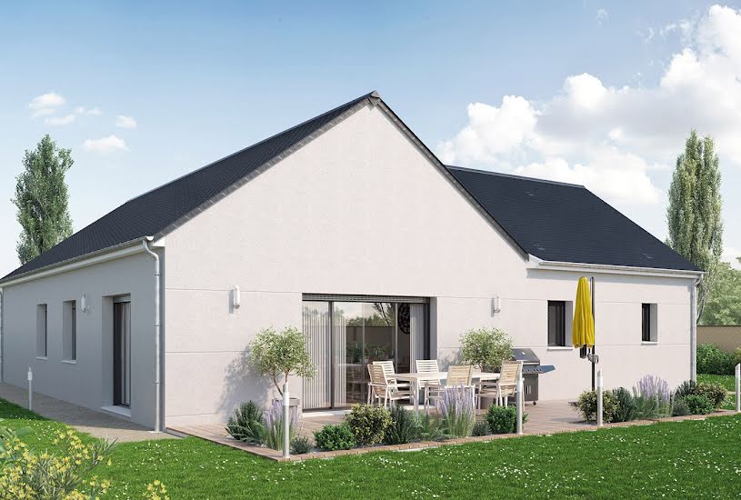  Vente Terrain + Maison - Terrain : 536m² - Maison : 120m² à Villeperdue (37260) 