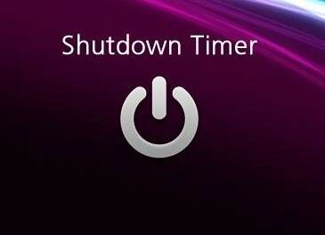 wndows shutdown timer